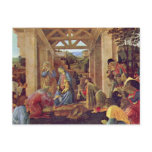 Adoration of the Magi (Washington) by Botticelli Postcards