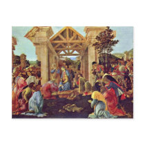 Adoration Of The Magi (Washington) By Botticelli Postcards
