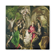 Adoration of the Shepherds, 1603-05 Magnets