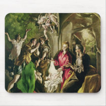 Adoration of the Shepherds, 1603-05 Mousepads
