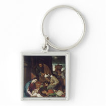 Adoration of the Shepherds, 1630 Key Chain
