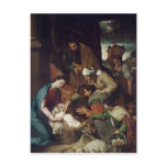Adoration of the Shepherds, 1630 Postcard