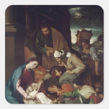 Adoration of the Shepherds, 1630 Stickers