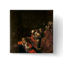 Adoration of the Shepherds Pinback Button