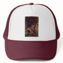 Adoration Of The Shepherds By Michelangelo Merisi Hat