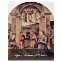 Adoration Of The Shepherds By Perugino Pietro Full Colour Flyer