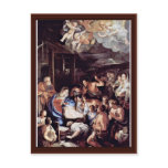 Adoration Of The Shepherds By Reni Guido Postcards