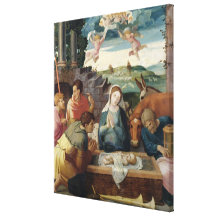 Adoration of the Shepherds Canvas Prints