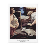 Adoration Of The Shepherds Detail By Guido Reni Postcard