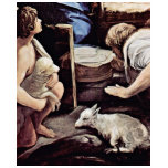 Adoration Of The Shepherds Detail By Guido Reni t-shirts