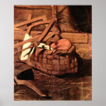 Adoration of the Shepherds detail Posters