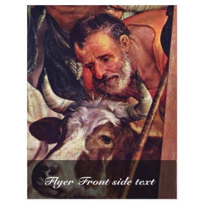 Adoration Of The Shepherds [Fragment].,  By Pieter Flyer Design by Artcollection