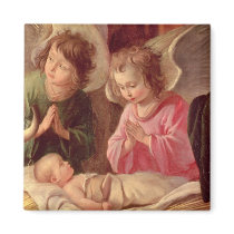 Adoration of the Shepherds Refrigerator Magnet