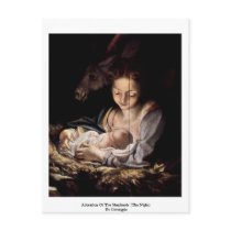 Adoration Of The Shepherds (The Night) Postcards