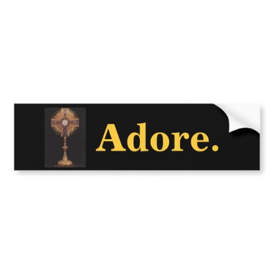 Adore bumper sticker by barryhudock