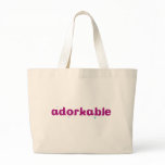 Adorkable Tote Bag
