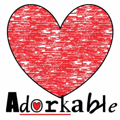 Adorkable Heart Photo Sculpture by KryanArt