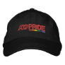 ADP Pride Adjustable Cap – Black Embroidered Baseball Cap
