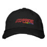 ADP Pride Distressed Chino Twill Cap - Black Embroidered Hats