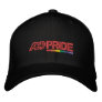 ADP Pride Flexfit Wool Cap – Black Embroidered Hats