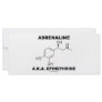 Adrenaline A.K.A. Epinephrine (Chemistry) Rack Card Design