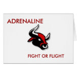 ADRENALINE, FIGHT OR FLIGHT cards