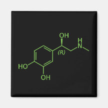 Adrenaline Molecule Refrigerator Magnet