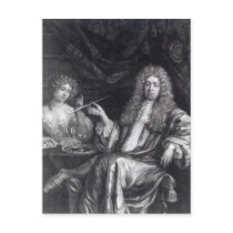 Adrian Beverland, engraved by Isaac Beckett Post Cards