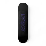 adrian lightning star laser custom skateboard deck