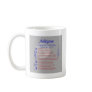 Adriana Acrostic Coffee Mugs