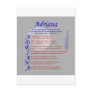 Adriana Acrostic Postcards
