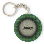 Adriano Round Keychain