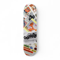 Ad's Ad's and more Ad's Skateboard Deck
