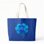 Adult Baby Boy Balloons Canvas Bags