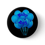 Adult Baby Boy Balloons buttons