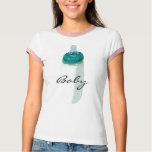 adult baby pop art baby  bottle  design shirt