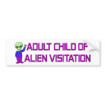 Adult Child bumper stickers