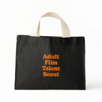 ADULT FILM TALENT SCOUT TOTE BAGS