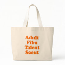 ADULT FILM TALENT SCOUT CANVAS BAG