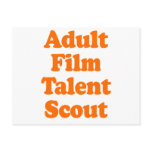 ADULT FILM TALENT SCOUT postcards