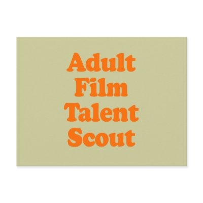 ADULT FILM TALENT SCOUT by gay_pride