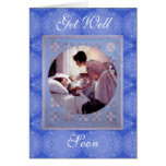 Adult or Child Vintage Get Well Card