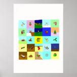 Advent Calendar Back Page - Customised posters