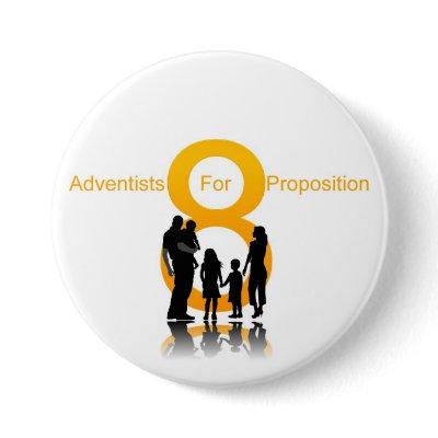 Adventists For Prop 8 Pins by amarkj