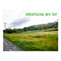 adventure postcard