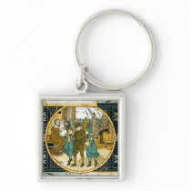 Adventures Abroad by Ship Keychain