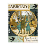 Adventures Abroad by Ship postcards