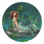 Adventurine Mermaid Sticker