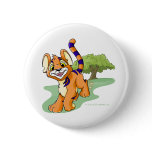 Adventurous orange Kougra on Mystery Island buttons