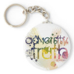 adversity is the first path to truth key chains